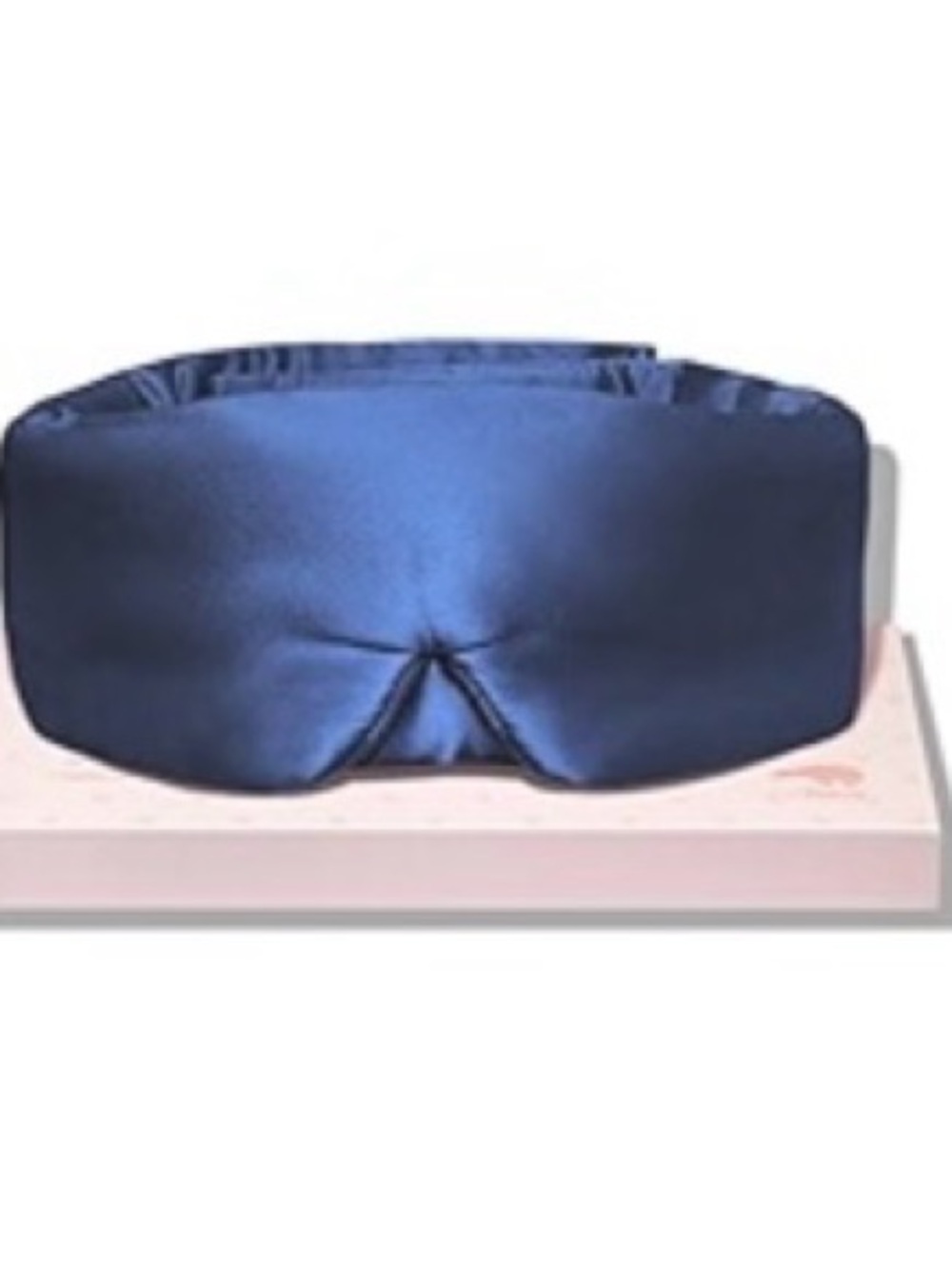 NWT LitBear Pure Silk Sleep Mask. Midnight Blue